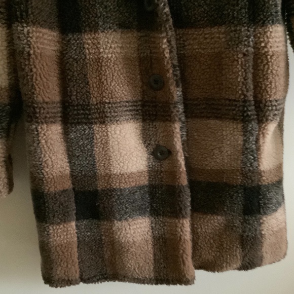 American Eagle fleece teddy oversize jacket - Picture 3 of 5